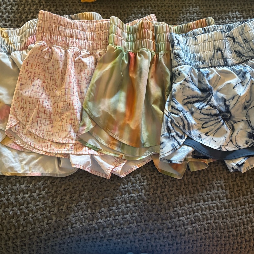 CALIA by Carrie Underwood Women's Athletic Shorts - Multicolor Set 3-XS 1-S